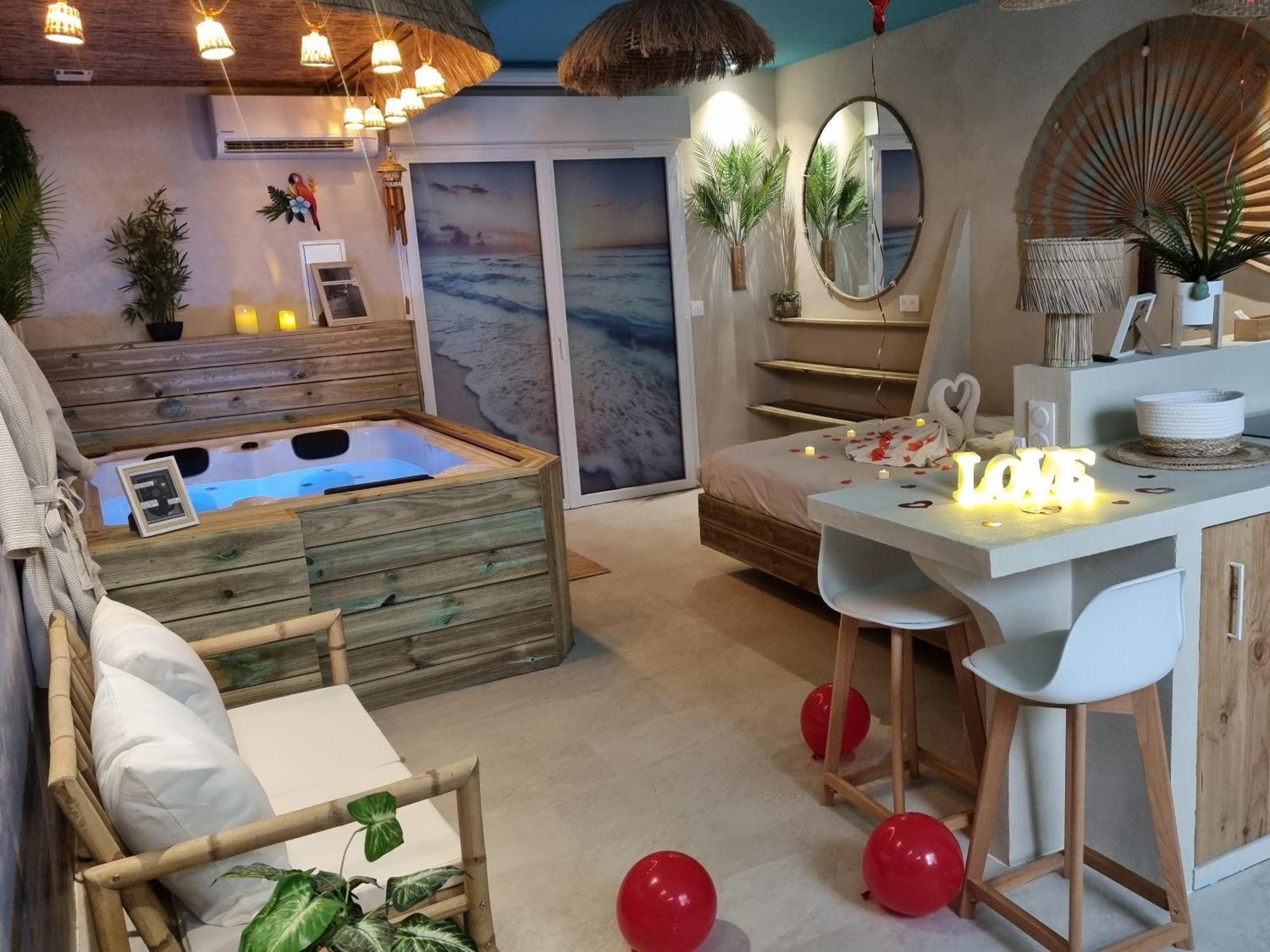 Les Spas De La Mer, Appart&Spa Aloha, 100M De La Plage, Plein Coeur Du Grau Le Grau-du-Roi Kültér fotó