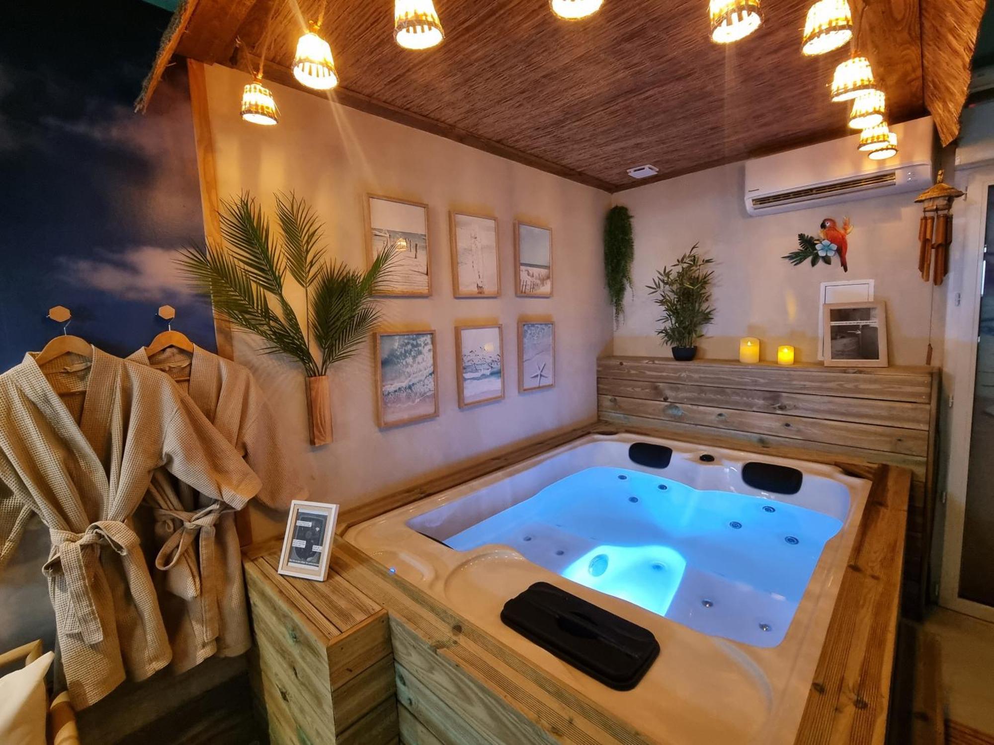 Les Spas De La Mer, Appart&Spa Aloha, 100M De La Plage, Plein Coeur Du Grau Le Grau-du-Roi Kültér fotó